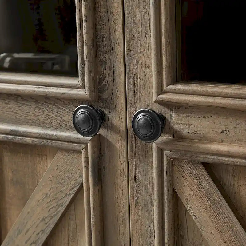 Bahut de ferme avec 3 portes et étagère réglable