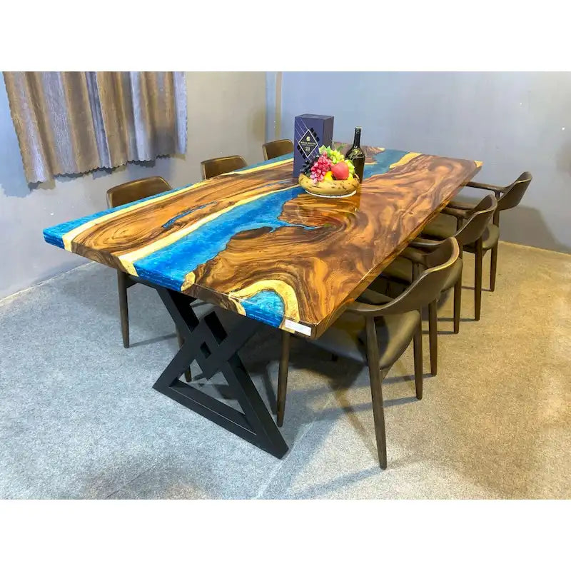 Table à manger en époxy Kanab Creek 90