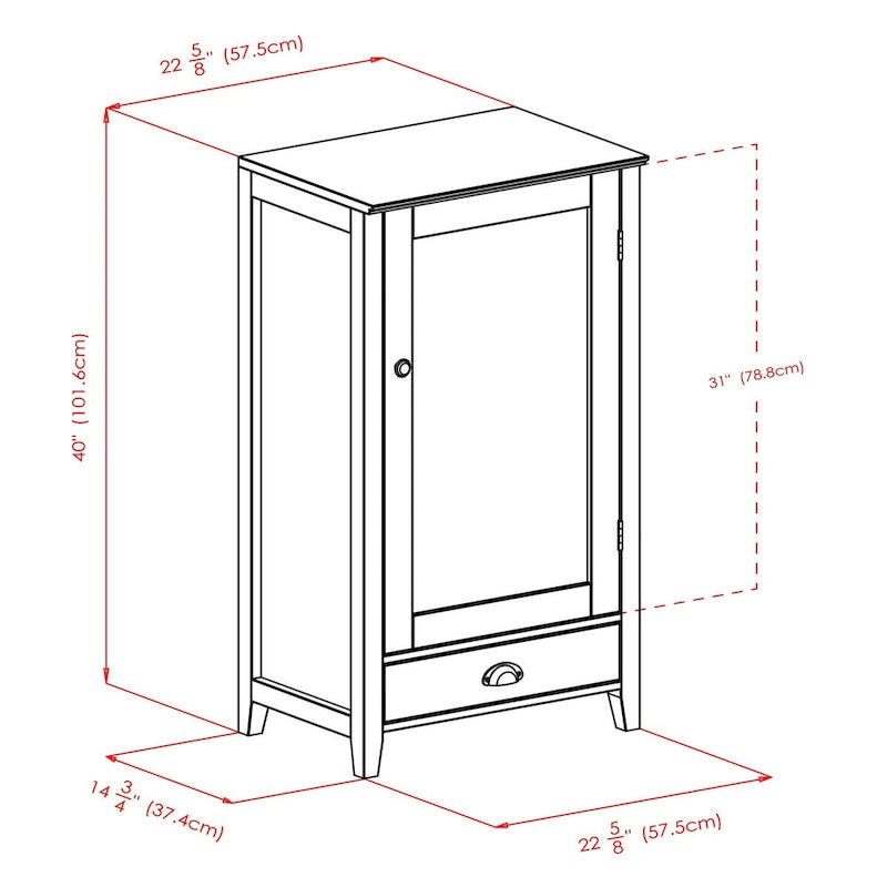Meuble à vin modulaire Espresso avec range-verres et support à pieds de verre