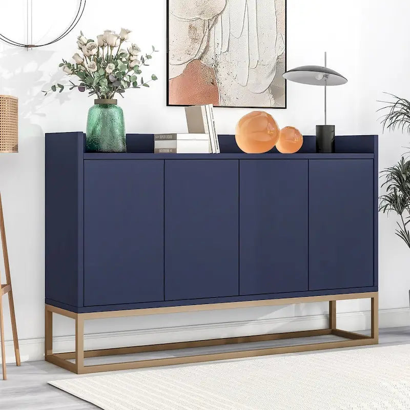 Buffet de cuisine moderne avec grand espace de rangement