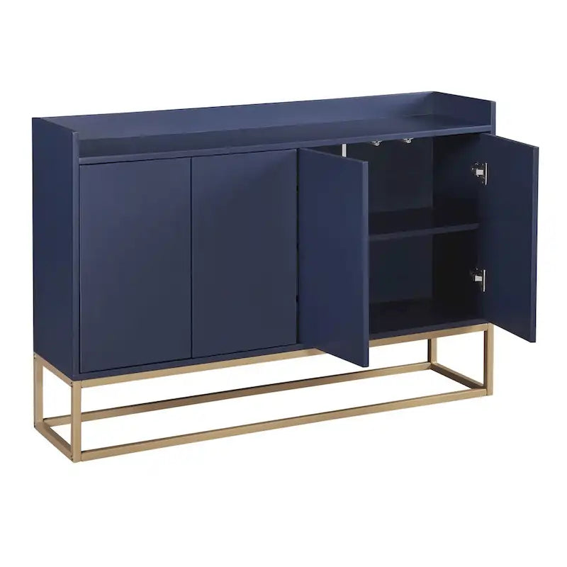 Buffet de cuisine moderne avec grand espace de rangement