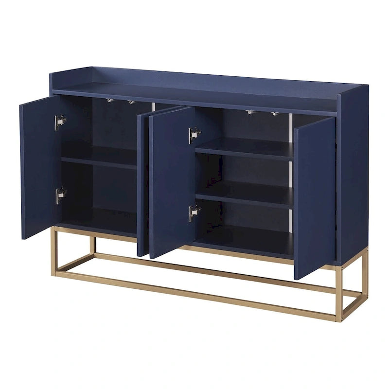 Buffet de cuisine moderne avec grand espace de rangement