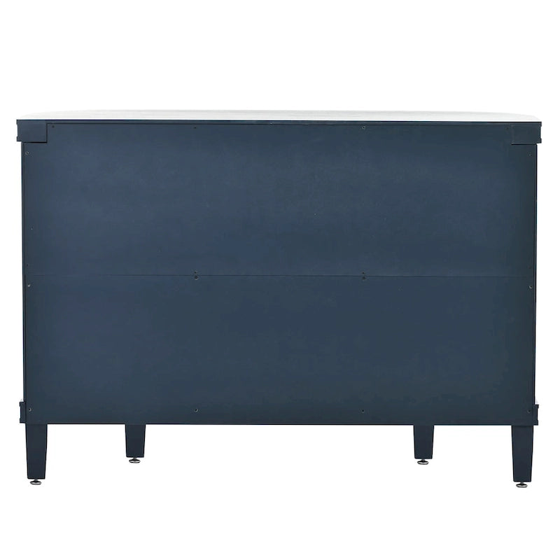 Armoire de rangement de 33,50 po de hauteur avec portes à motif antique