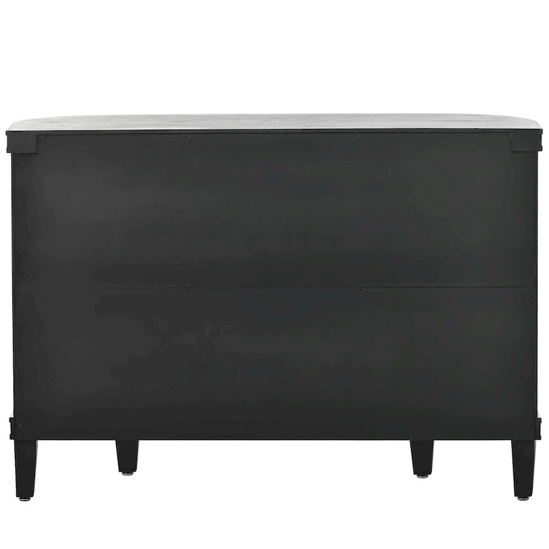 Armoire de rangement de 33,50 po de hauteur avec portes à motif antique