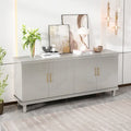 Armoire de rangement à 4 portes pour salon, cuisine et chambre