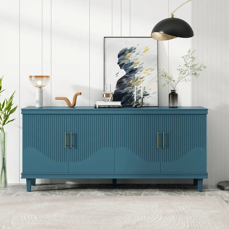 4-Door Cabinet,for Living Room,Kitchen,Bedroom