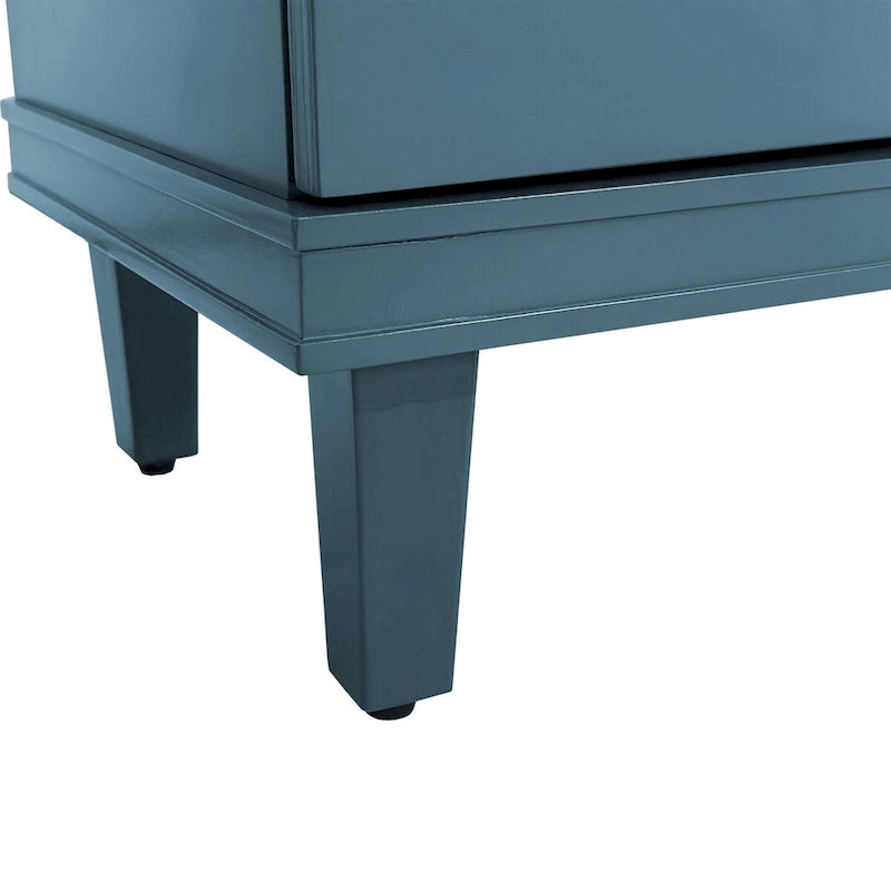 Armoire de rangement à 4 portes pour salon, cuisine et chambre