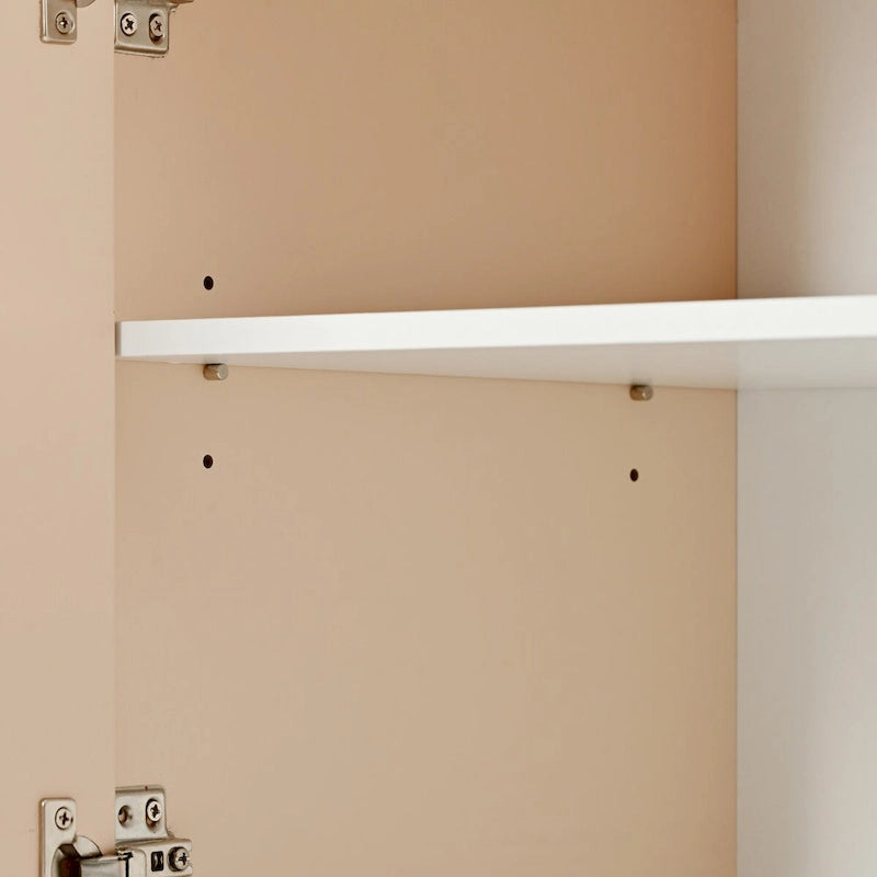 Grand buffet de 152 cm avec 4 portes, style minimaliste
