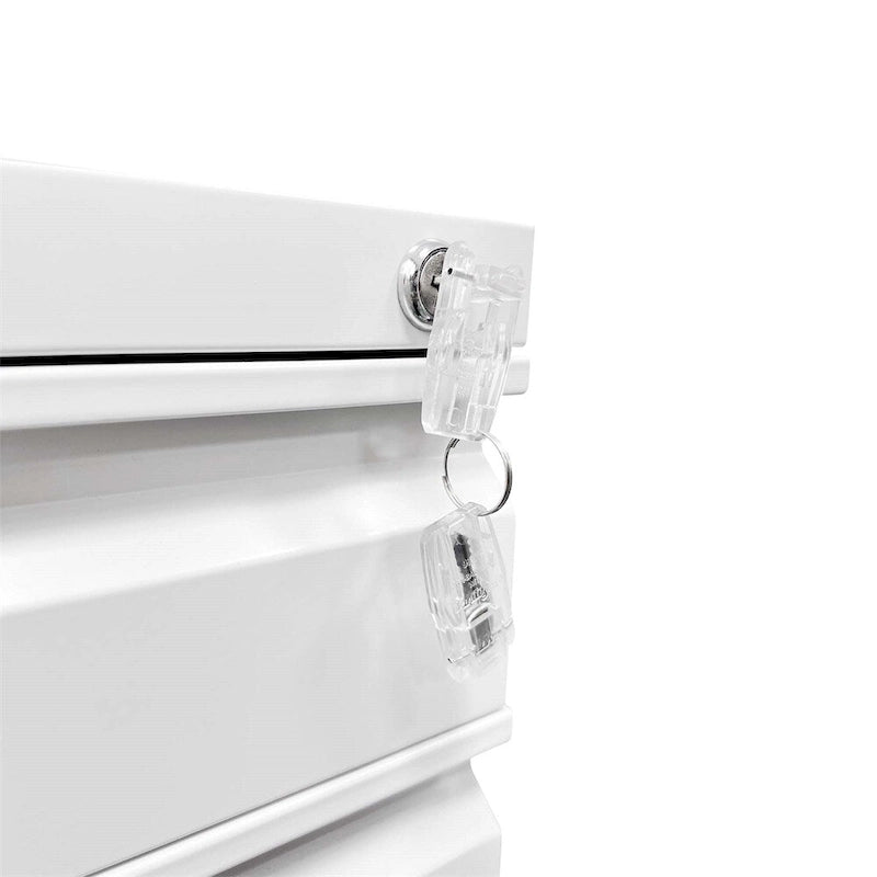 Classeur mobile avec serrure, classeurs métalliques pour l'organisation de bureau