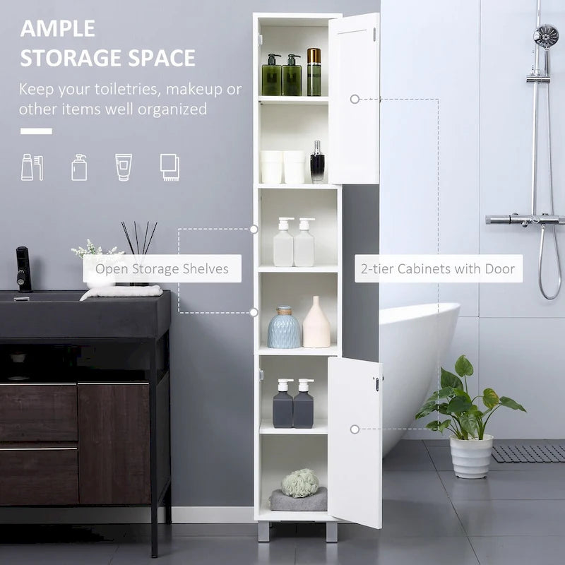 Meuble de rangement haut de salle de bain avec miroir