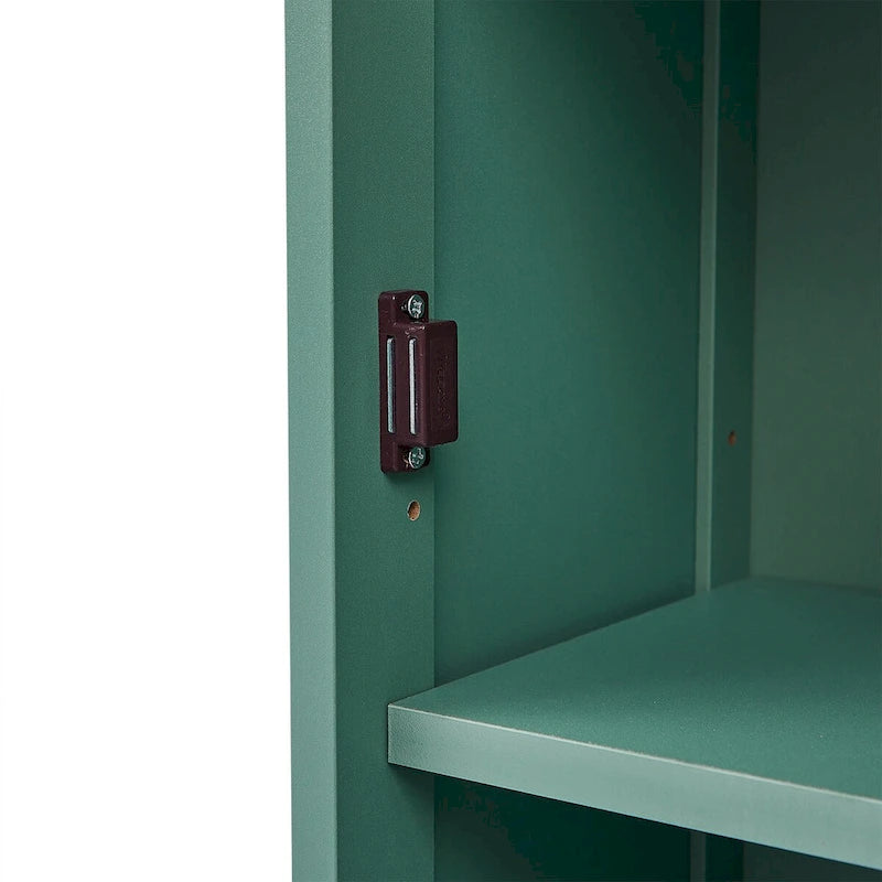 Meuble de salle de bain haut, armoire de rangement autoportante avec tiroir - 34 cm * 23 cm * 170 cm