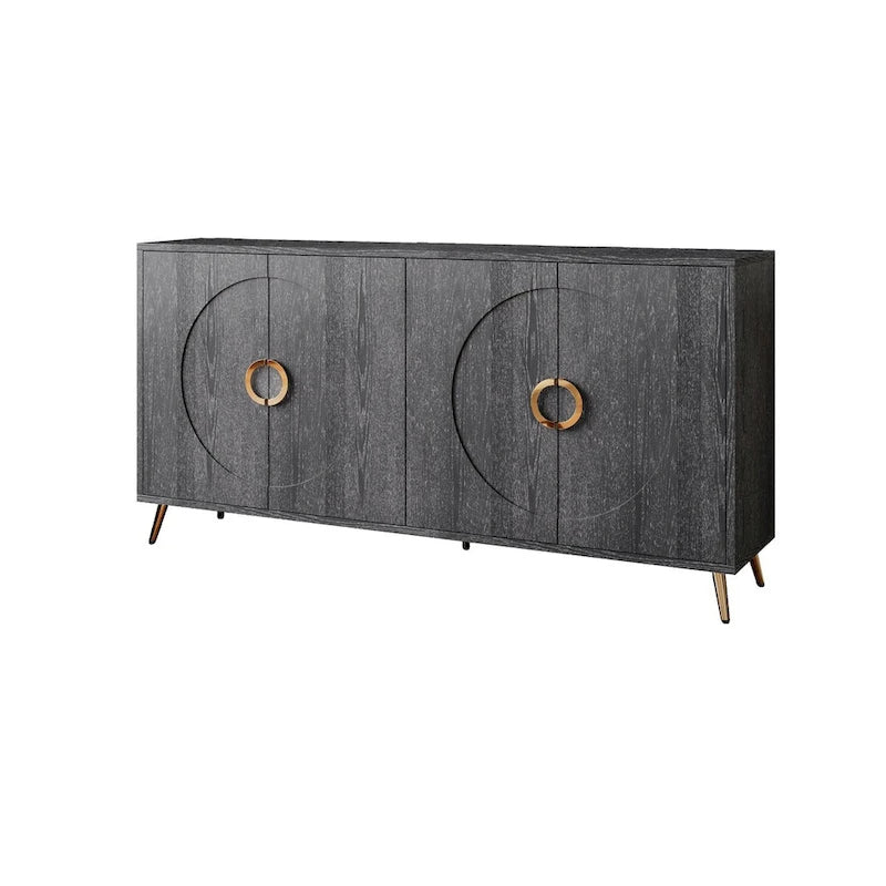Buffet commode à 4 portes en bois 59,84 W - S.O.