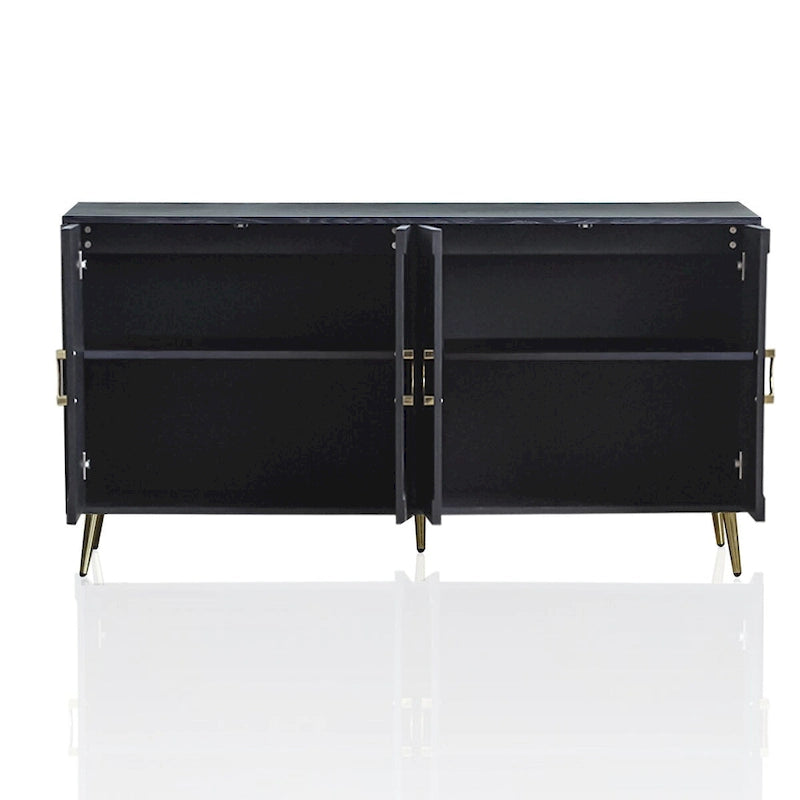 Buffet commode à 4 portes en bois 59,84 W - S.O.
