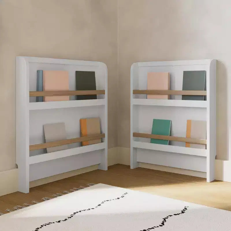 Lit convertible 4-en-1 avec tiroir et étagères amovibles, sommier réglable