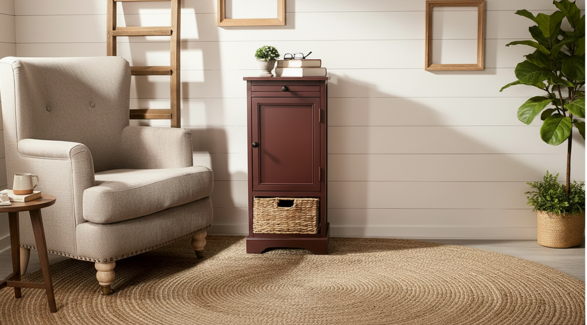 Rustic Cabinet Homepage Banner